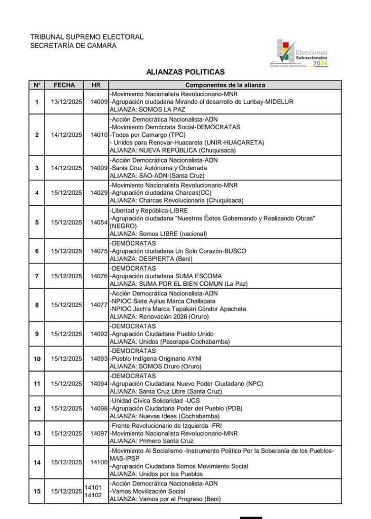 14 partidos y 23 alianzas se registraron para participar de las elecciones subnacionales 2 IMG 0428
