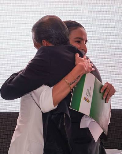 Aguirre y Camacho protagonizan reencuentro político en Expocruz 1 CAMA 2