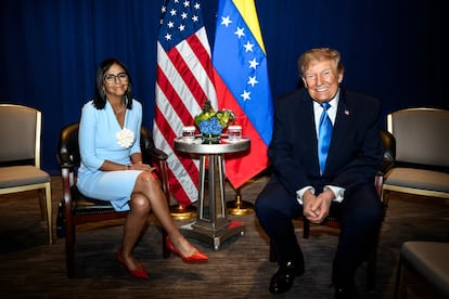 Trump y Delcy Rodríguez sellan el deshielo entre Caracas y Washington con un encuentro a puerta cerrada en Nueva York 1 I6H2FKP5UFGHNKSW5DZ45KILSY