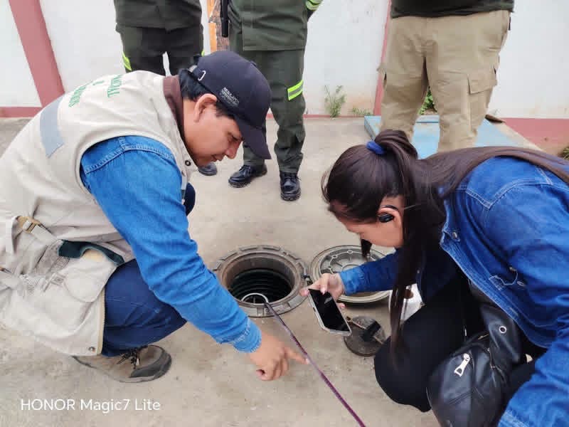 ANH y Policía intervienen surtidor en Cabezas tras denuncia por presunto ocultamiento de 3.000 litros de combustible 1 IMG 4423